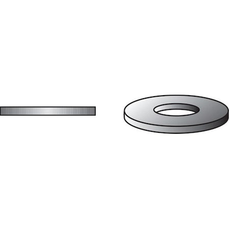 Homecare Products 0830552 No. 6 Flat Stainless Steel Washer<BR>, 100PK HO3318014